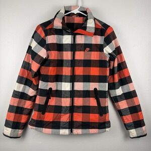NIKE - SAMPLE -‎ Thermore Womens Insulated Lumber Jacket Orange/Black - S